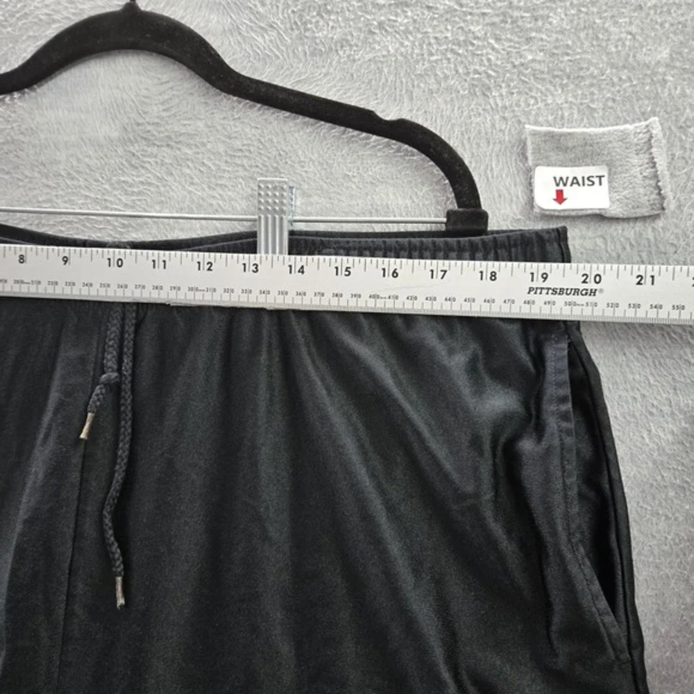 VINTAGE Nike Men Activewear Shorts XL Black Made in USA‎ Swoosh Logo 7